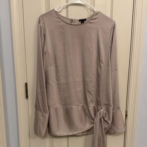 Elegant Taupe Women's Top